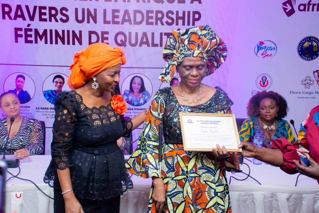 Cérémonie de la remise du prix des 50 top femmes leaders Internationale